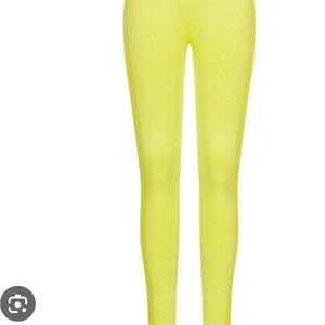 Women’s Yellow Gymshark leggings, size small, regular length